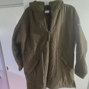 Olive Hooded Women's Jacket